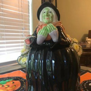 Fitz and Floyd 1987 Halloween Cookie Jar